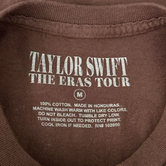 Taylor Swift Shirt Women Medium Eras Tour Fearless Album Tee 2023 Official Merch - Picture 3 of 11
